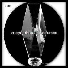 attraktives Design blank Kristall Award X084